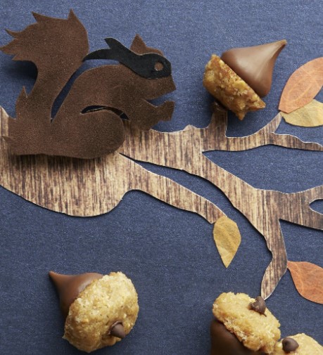 Creative Peanut Butter Acorns Candy