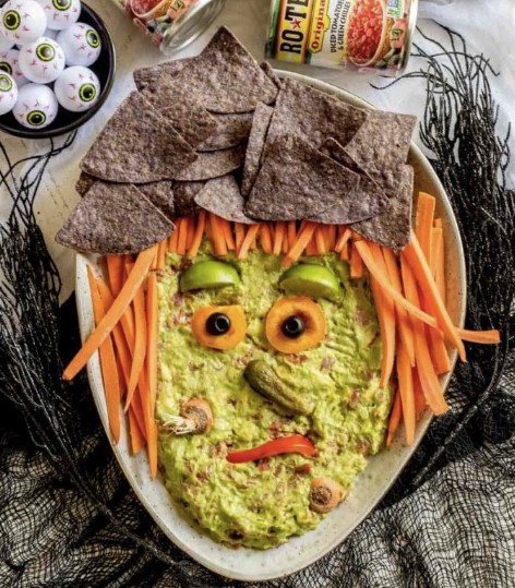 Spooky Witch Guacamole