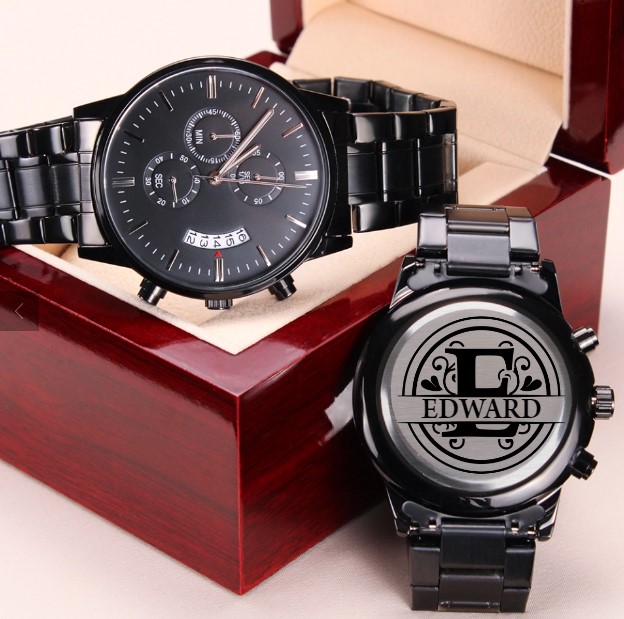 Custom Monogram Watch