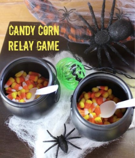 Candy Corn Relay Game