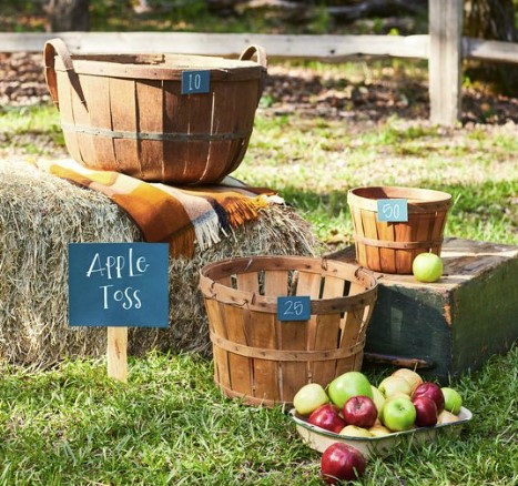 Apple Bushel Basket Toss