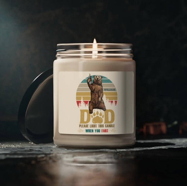 SHART WET FART Scented Candle -Sharted Stink Gag Prank Joke