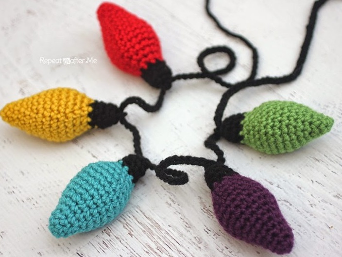 Crochet Christmas Lights