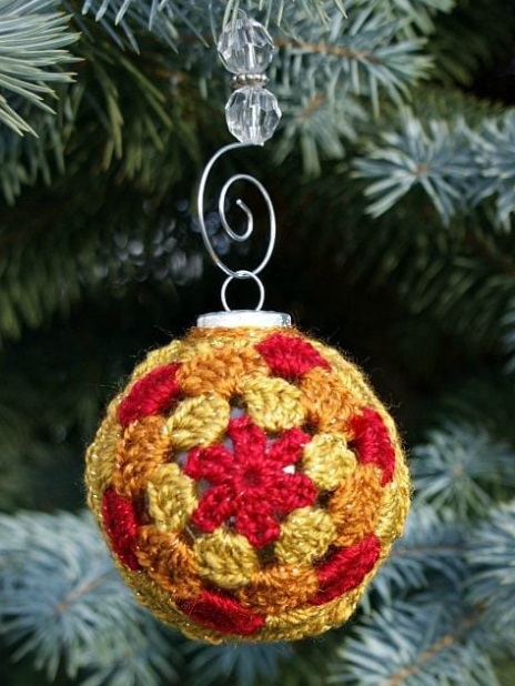 Festive Christmas Ornament Cover