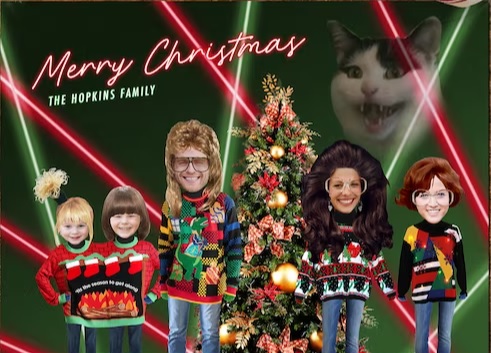 funny christmas card photo ideas for families