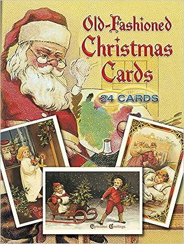 Old-Fashioned Christmas 24 Postcards