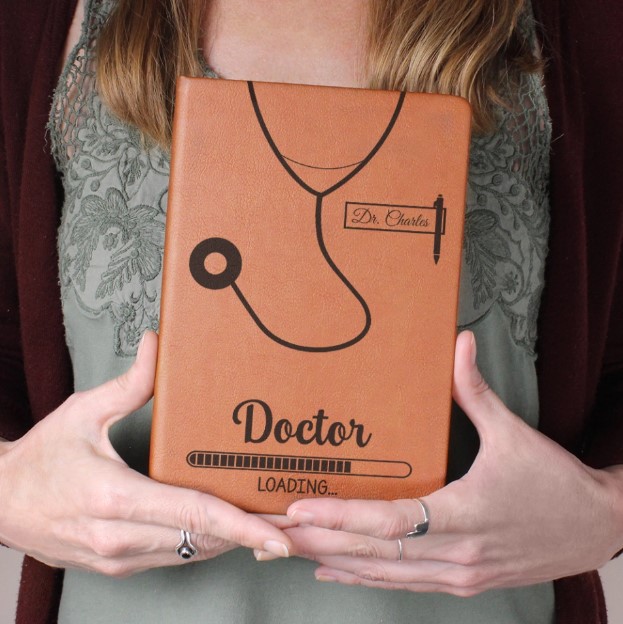 Doctor Loading Leather Journal