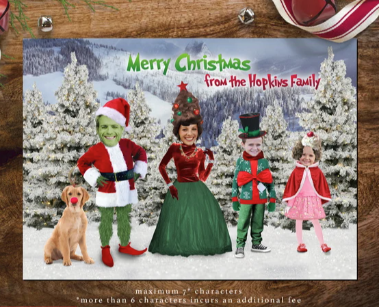 Fun Christmas Family Card