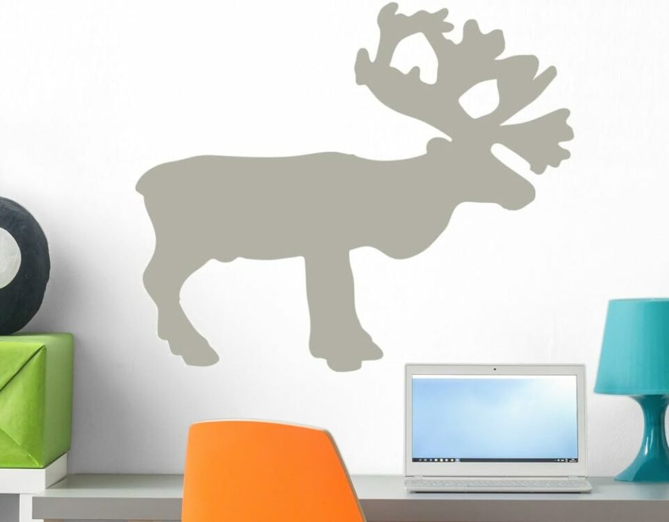 Reindeer Silhouette Decals
