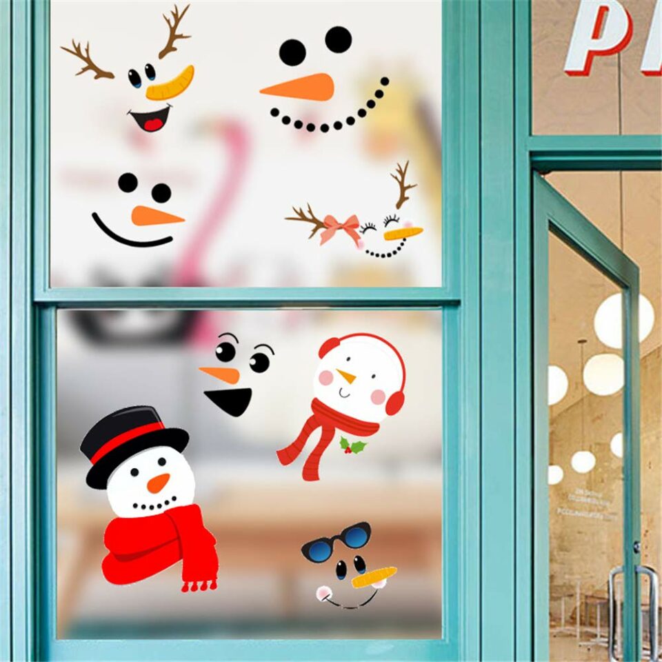 Snowman Family Wall Decal
