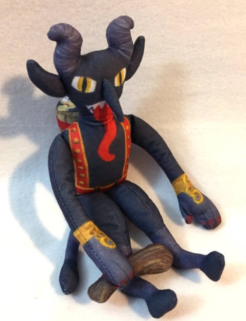 Krampus in the Corner Plush Toy