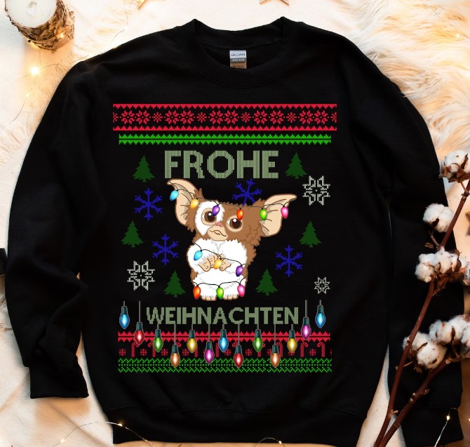 Merry Christmas Gremlin Basic Sweatshirt