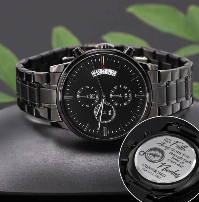 Personalized Engraved Watch