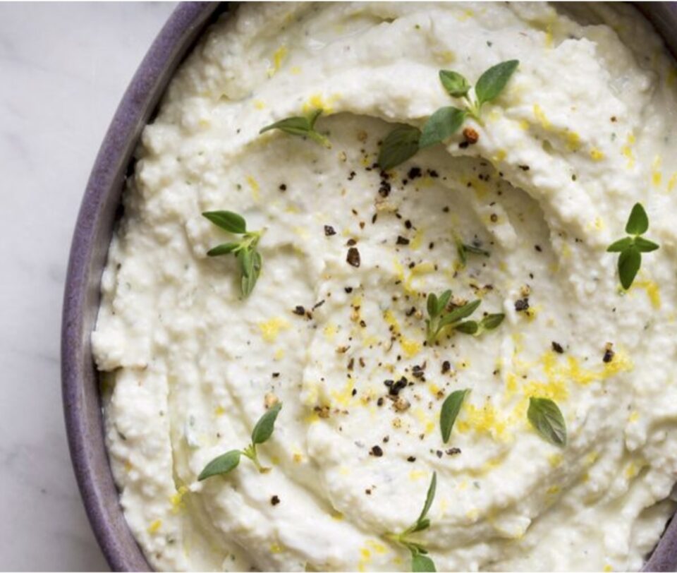 Black Pepper And Lemon Asiago Dip
