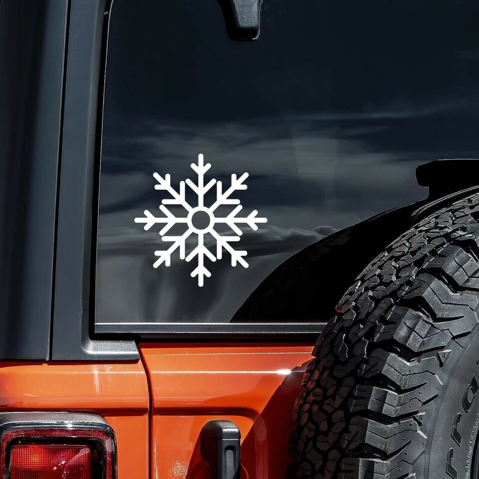 Simple Snowflake Decal