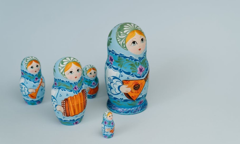 Russian Christmas Gifts: Nesting Dolls