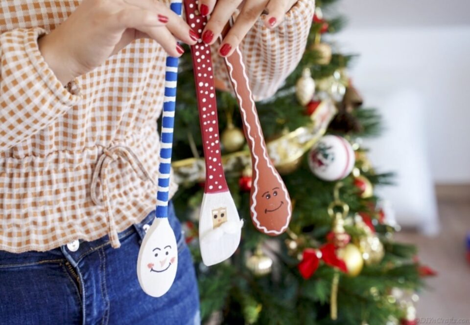 Ornament on a spoon