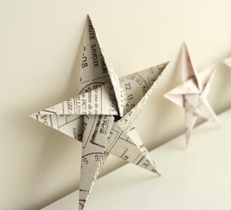 Origami Star DIY Ornament 