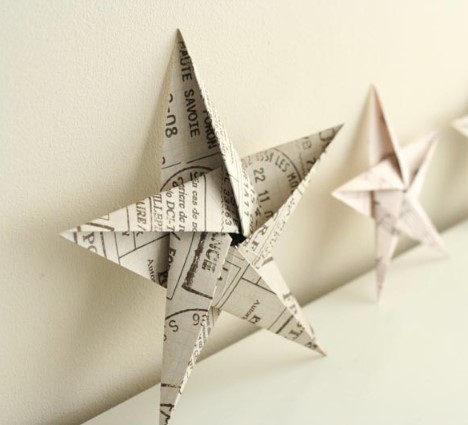 DIY Holiday Ornament - Origami Star — ART CAMP