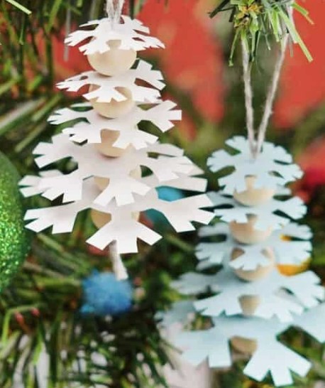 Snowflake Tree Ornament 