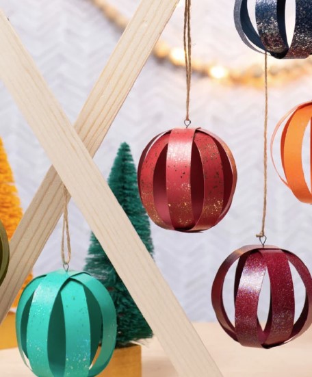 Paper Christmas Balls Ornament