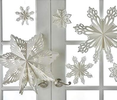 Snowbird Snowflake Hanging Decor Decoration