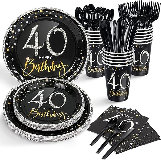 40th birthday decorations