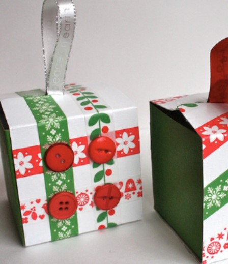 Gift Box Christmas Ornaments