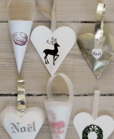 Dingbat Paper Ornaments