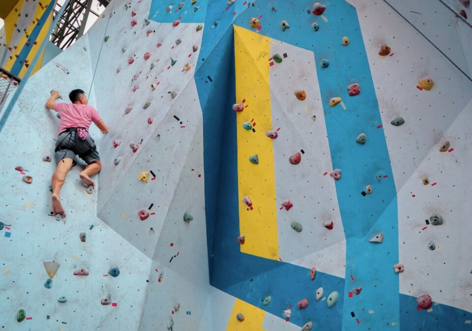 Indoor Rock Climbing