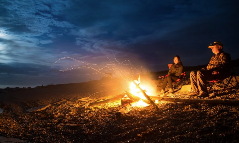 Beach Bonfire Party