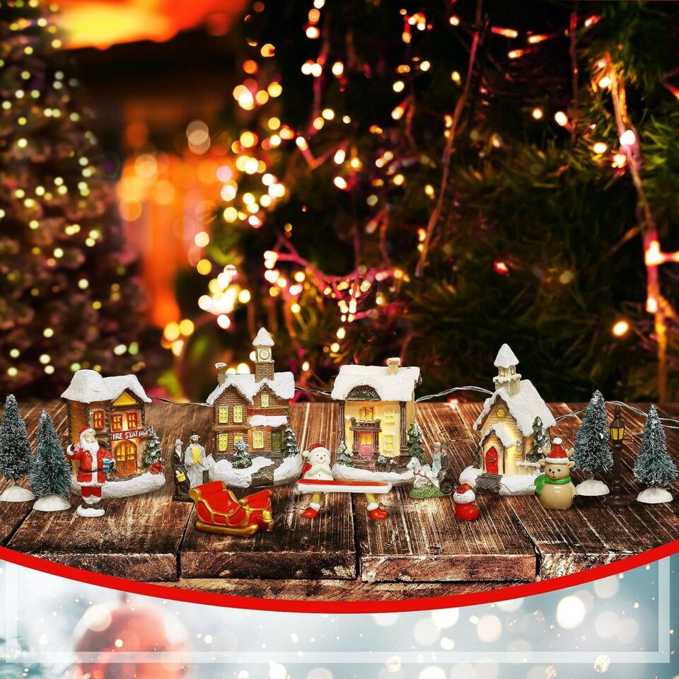 Christmas Village Sets LED Lights
