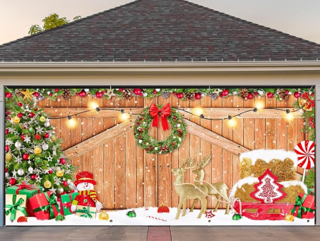 40+ Garage Door Christmas Decorations to Spruce Up Your House – Loveable