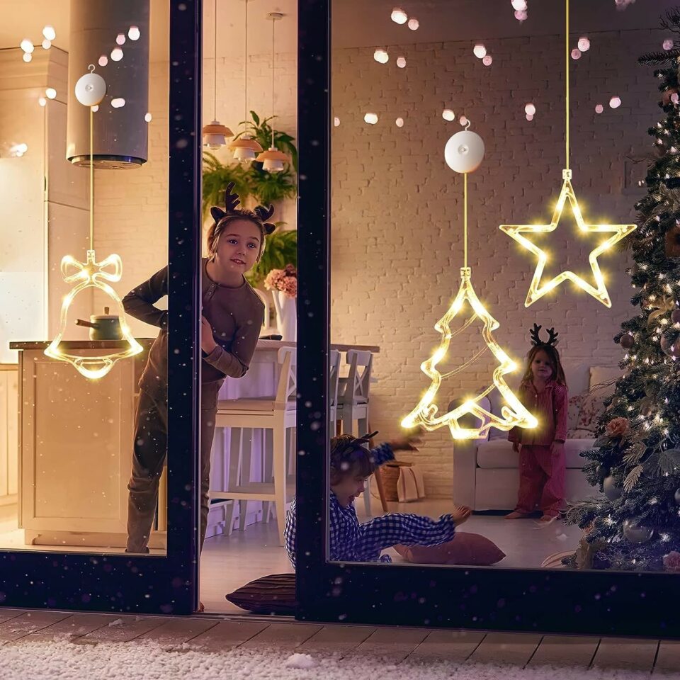 Christmas Window Lights Decorations
