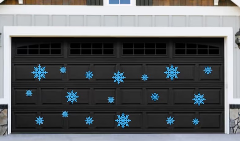 Snowflake Magnet Sets for Garage Door
