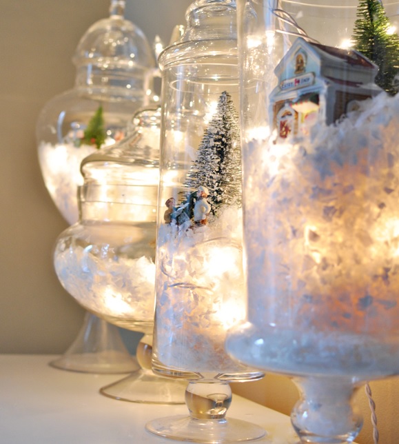 Snow Globe Terrariums