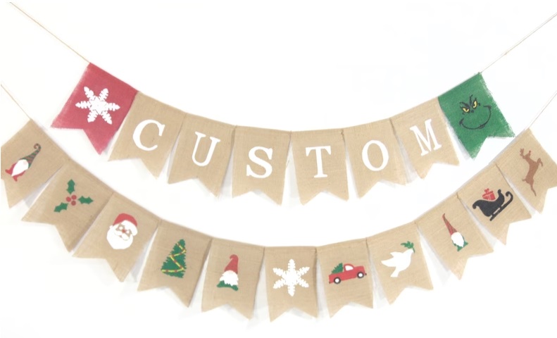Custom Christmas Banner