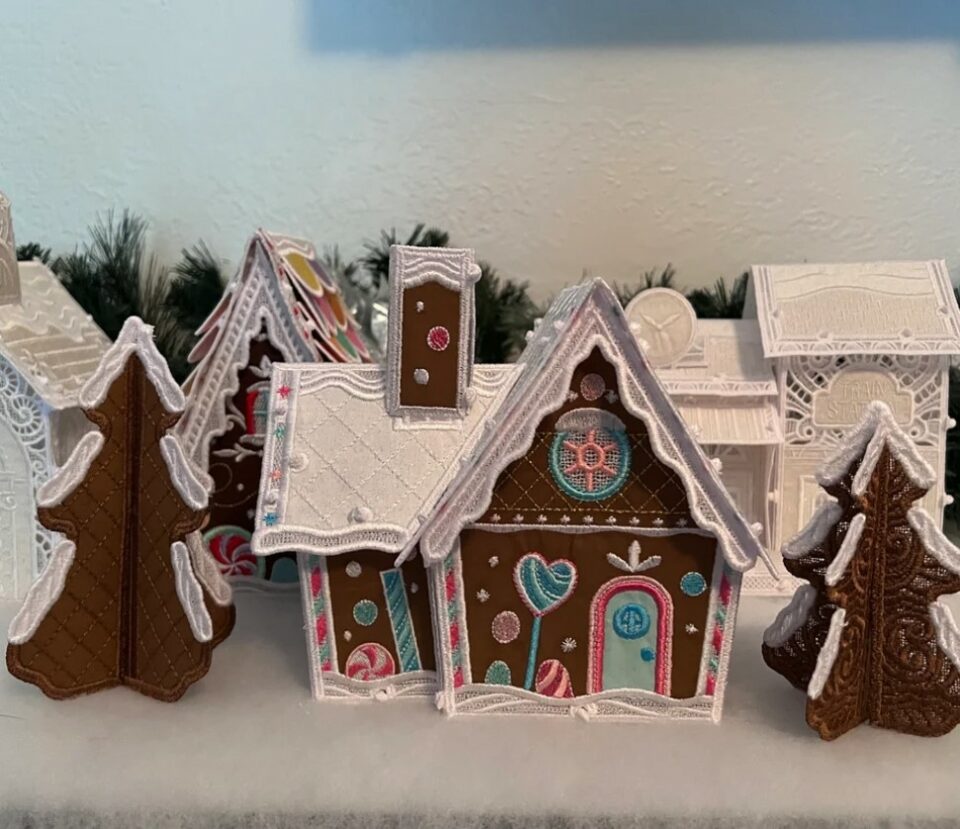 Gingerbread House Display
