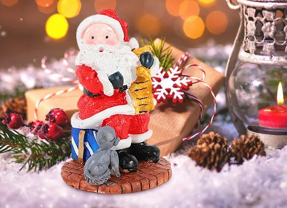 Santa Resin Craft Ornament