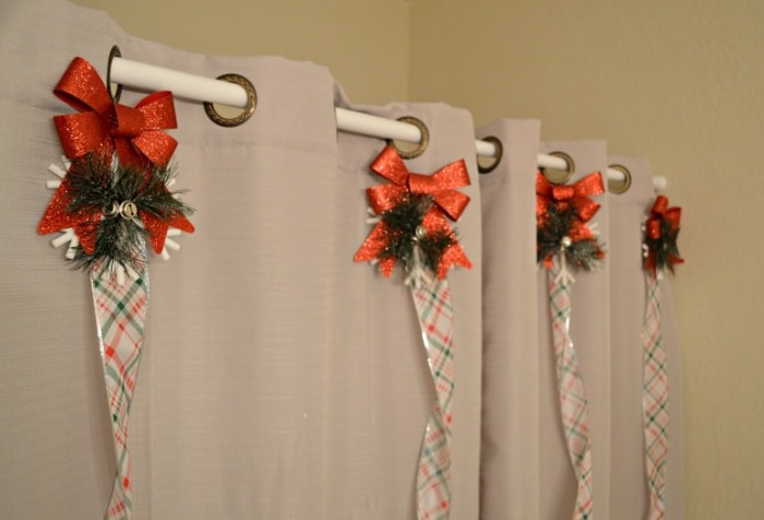 Ornaments On Shower Curtains