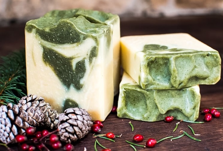 Winter Spice Pine Soap