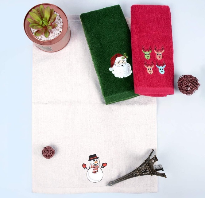 Afaris Christmas Hand Towels