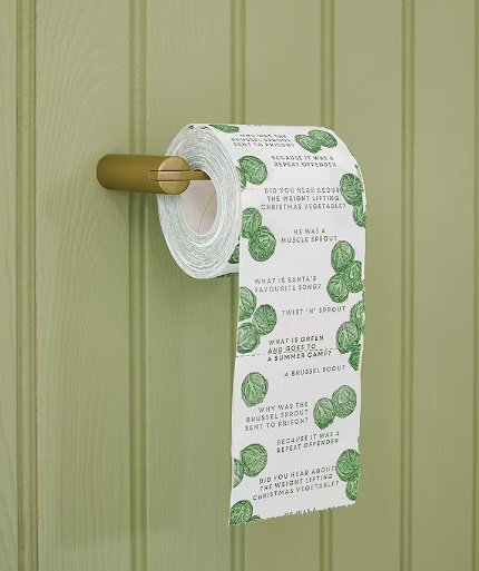 Christmas Joke Toilet Roll