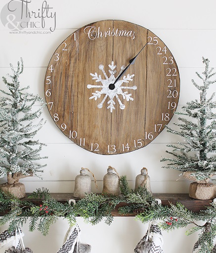 DIY Christmas Countdown Clock