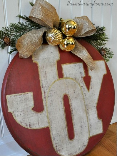 Oversized Wood Ornament