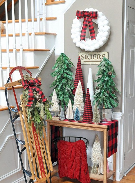 Buffalo Plaid Trees