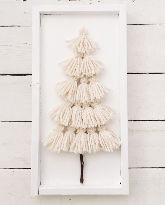 Yarn Tassel Tree