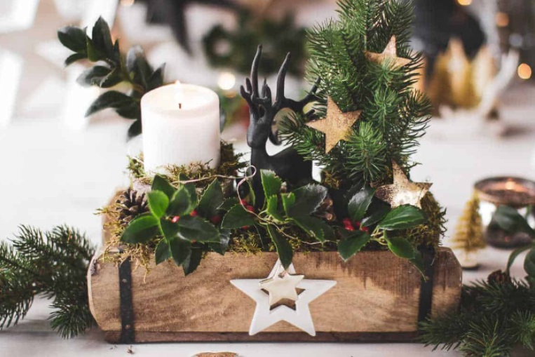 Christmas Coffee Table Decor in A Box