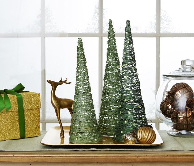 Thread Christmas Trees