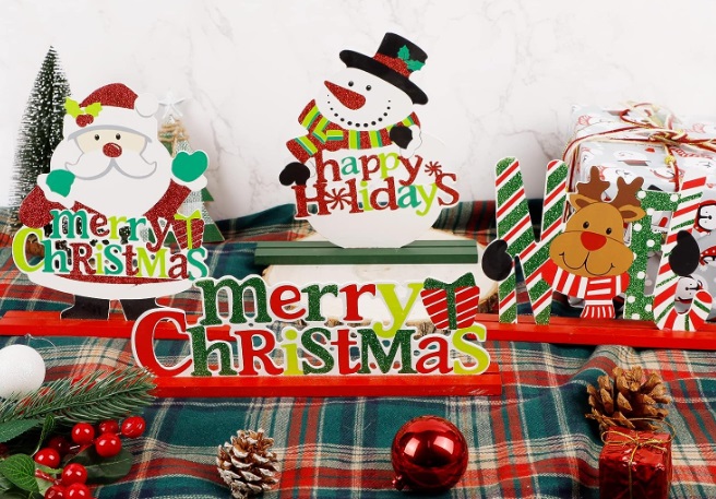 Christmas Slogans for Coffee Table Decor